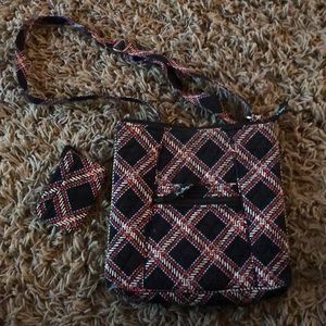 Vera Bradley  cross body purse & small coin purse